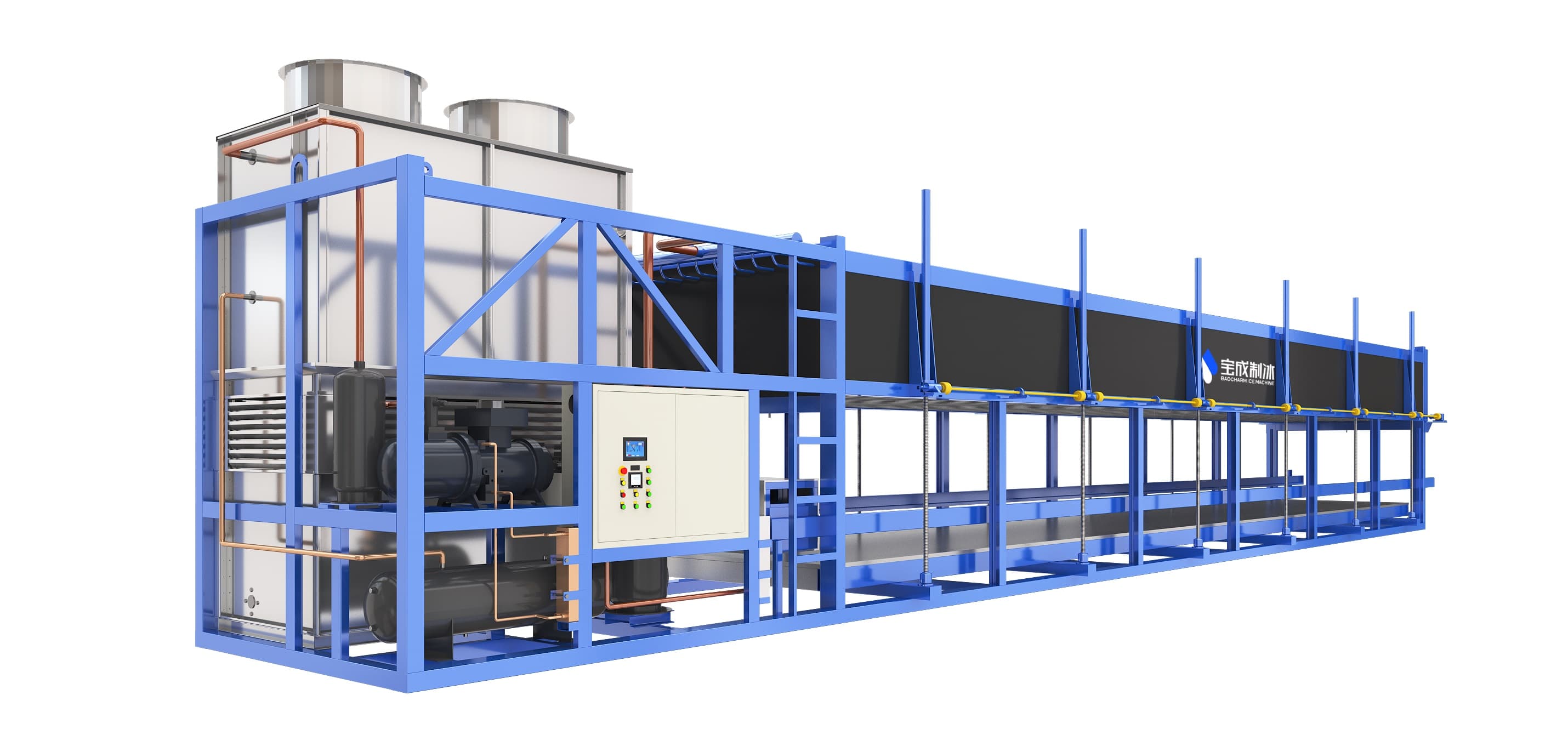 15 Tons Big Block Ice Machine 15 Tons ice block freezing machine