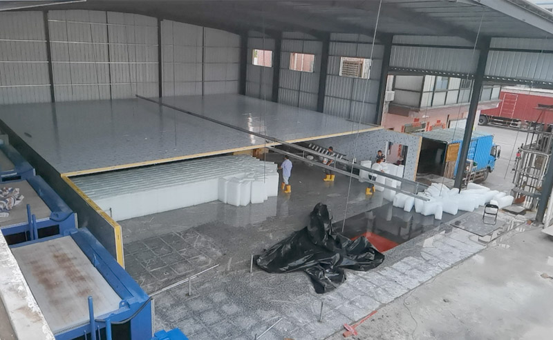 commercial block ice machine
