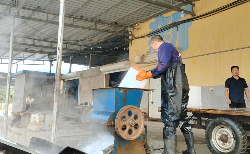 ice crusher Customer Case