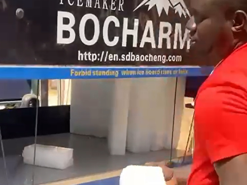 Matagumpay na Naihatid ang BAOCHARM Block Ice Machine sa Africa