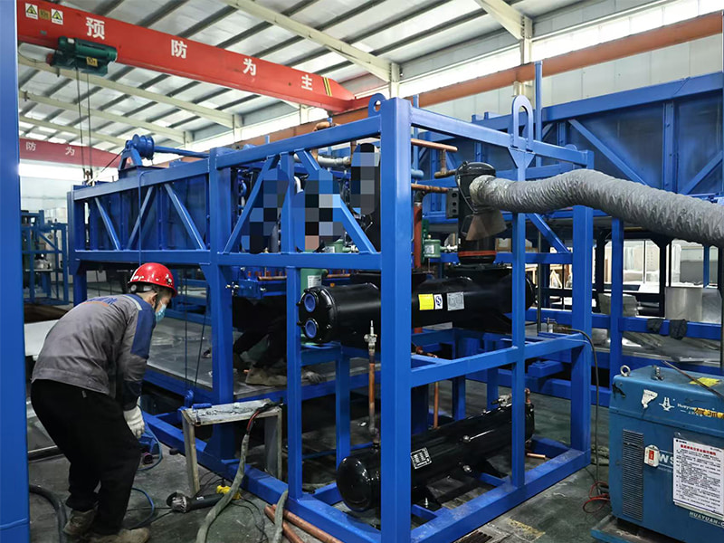 BAOCHARM 5-Ton Block Ice Machine Trial Run bago Ihatid