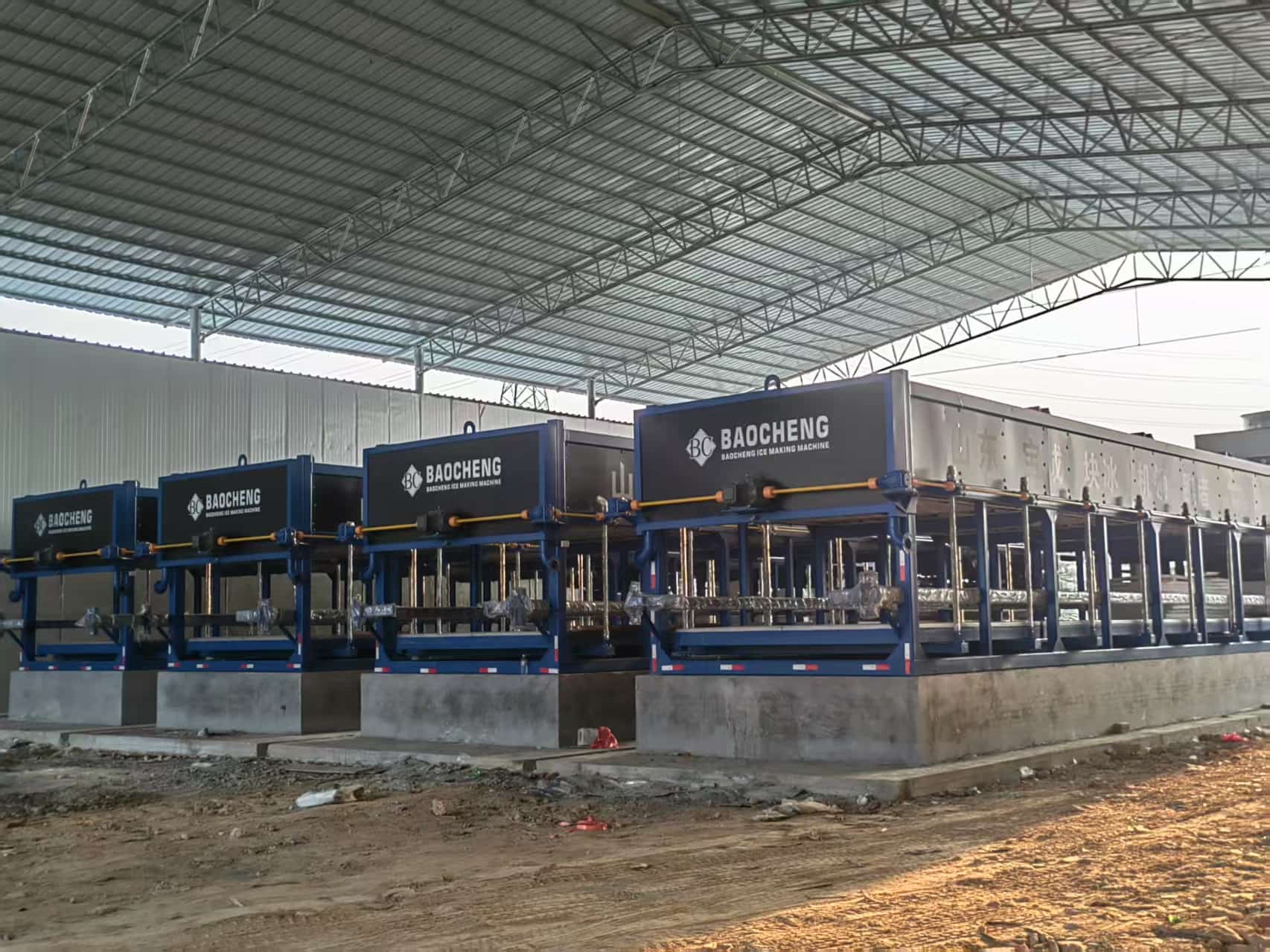 100 Tons Block Ice Machine Factory