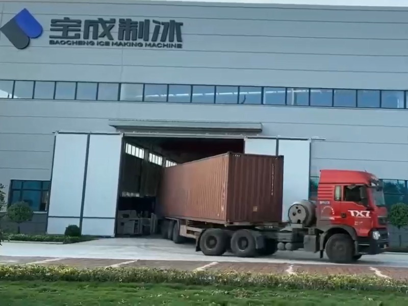 15 Ton Bawat Araw Block Ice Machine Pagpapadala sa Africa - 25kg Ice Blocks